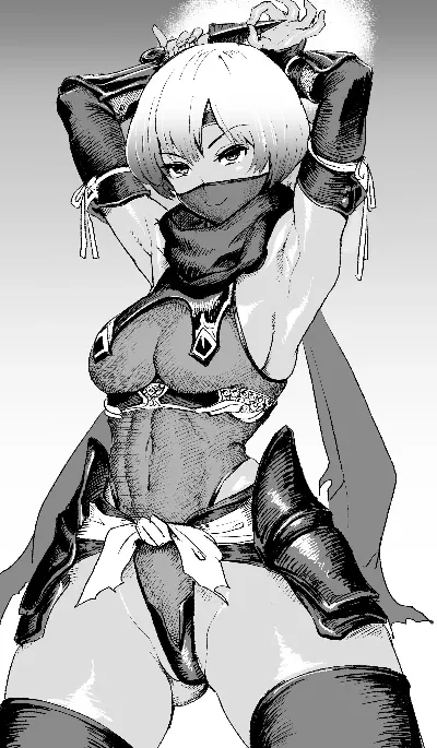 生意気そうなくノ一の手コキ