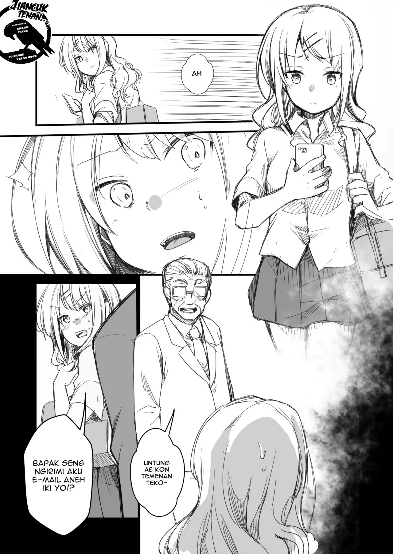 ヤンキー入ったロリギャルが成金おっさんにまた買われてあへあへしちゃう漫画