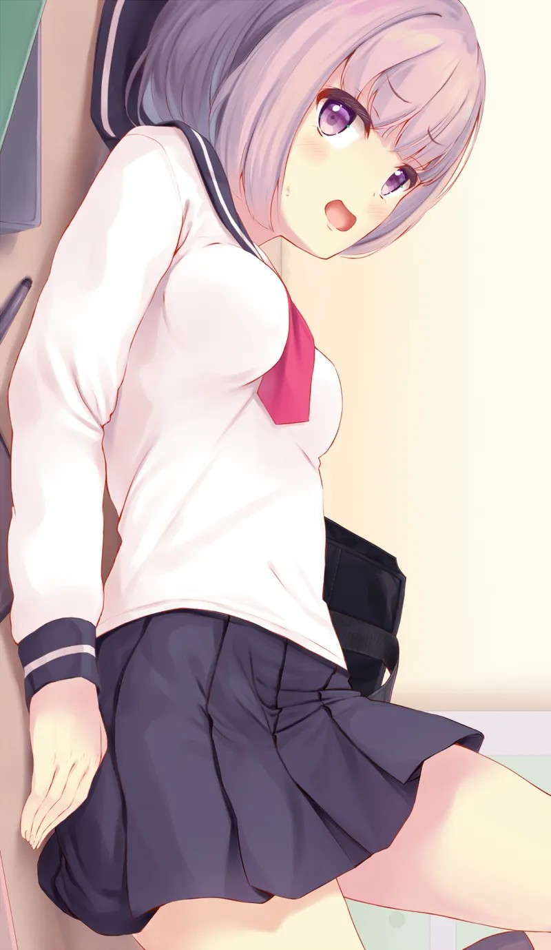押し倒されて…