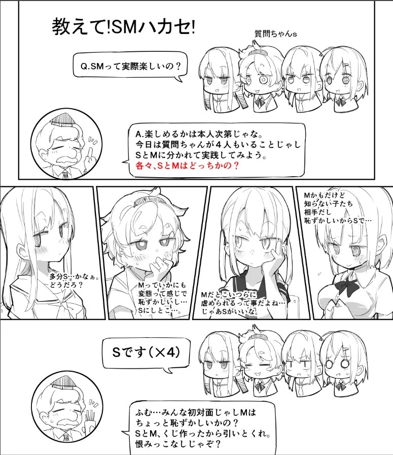 素人4人SM体験