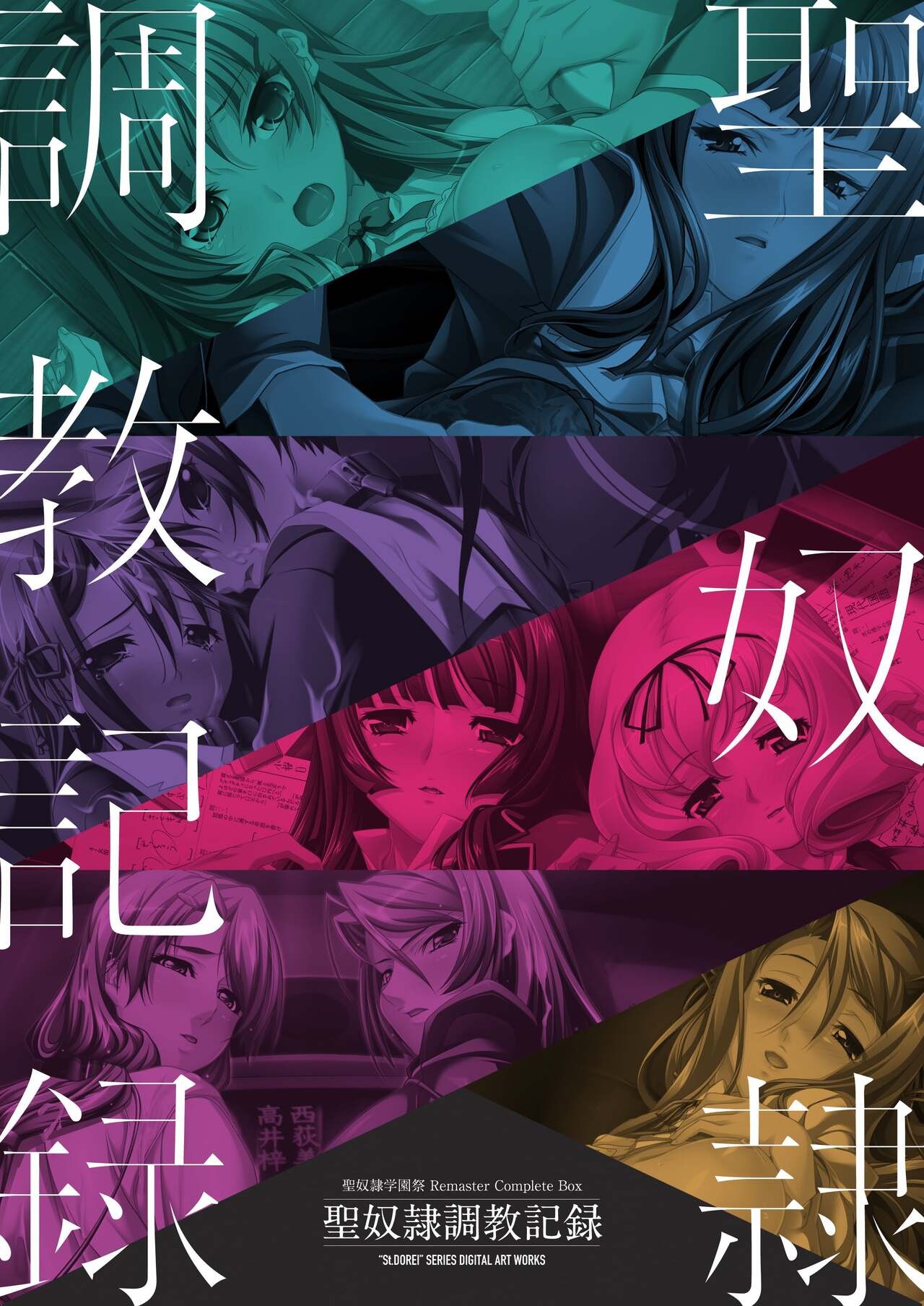聖奴隷学園祭 Remaster Complete Box デジタル原画集 性奴隷調教記録