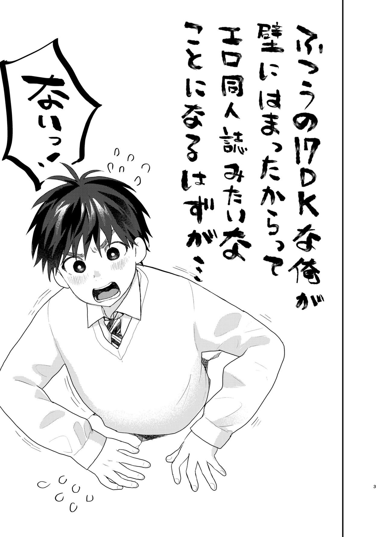 ふつうの17DKな俺が壁にはまったからってエロ同人誌みたいなことになるはずが