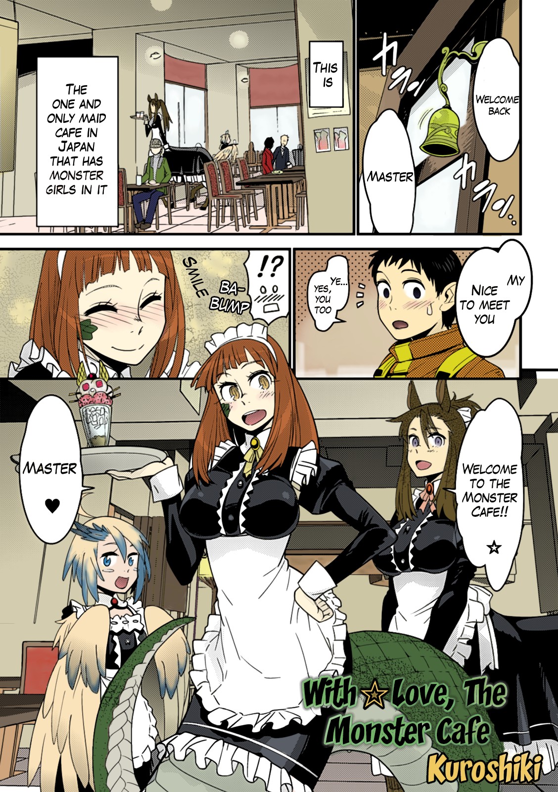 Mon Cafe Yori Ai o Kominute | With Love, the Monster Cafe (Bessatsu Comic Unreal Monster Musume Paradise Vol. 4)