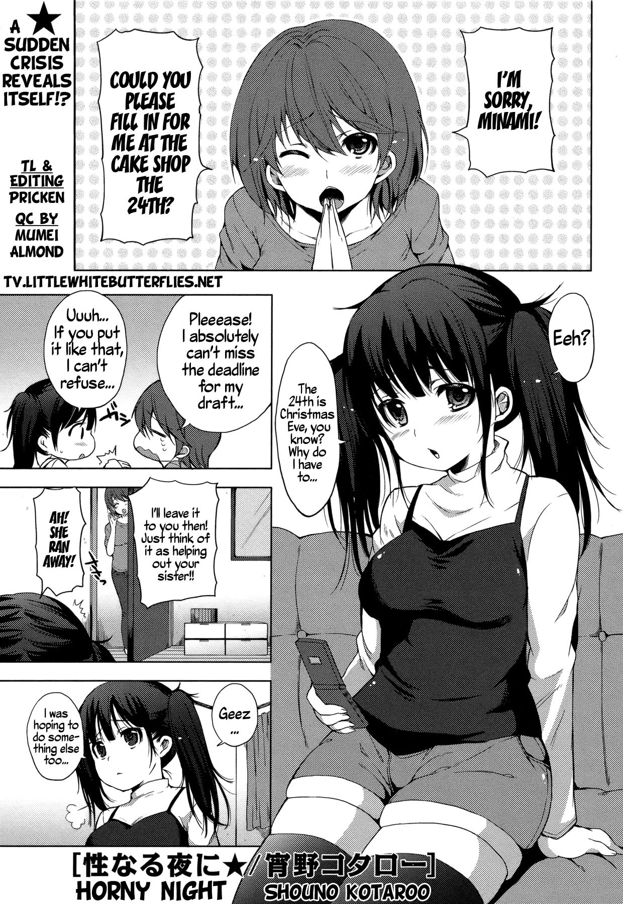 Seinaru Yoru ni | Horny Night (COMIC Masyo 2011-02) =TV=