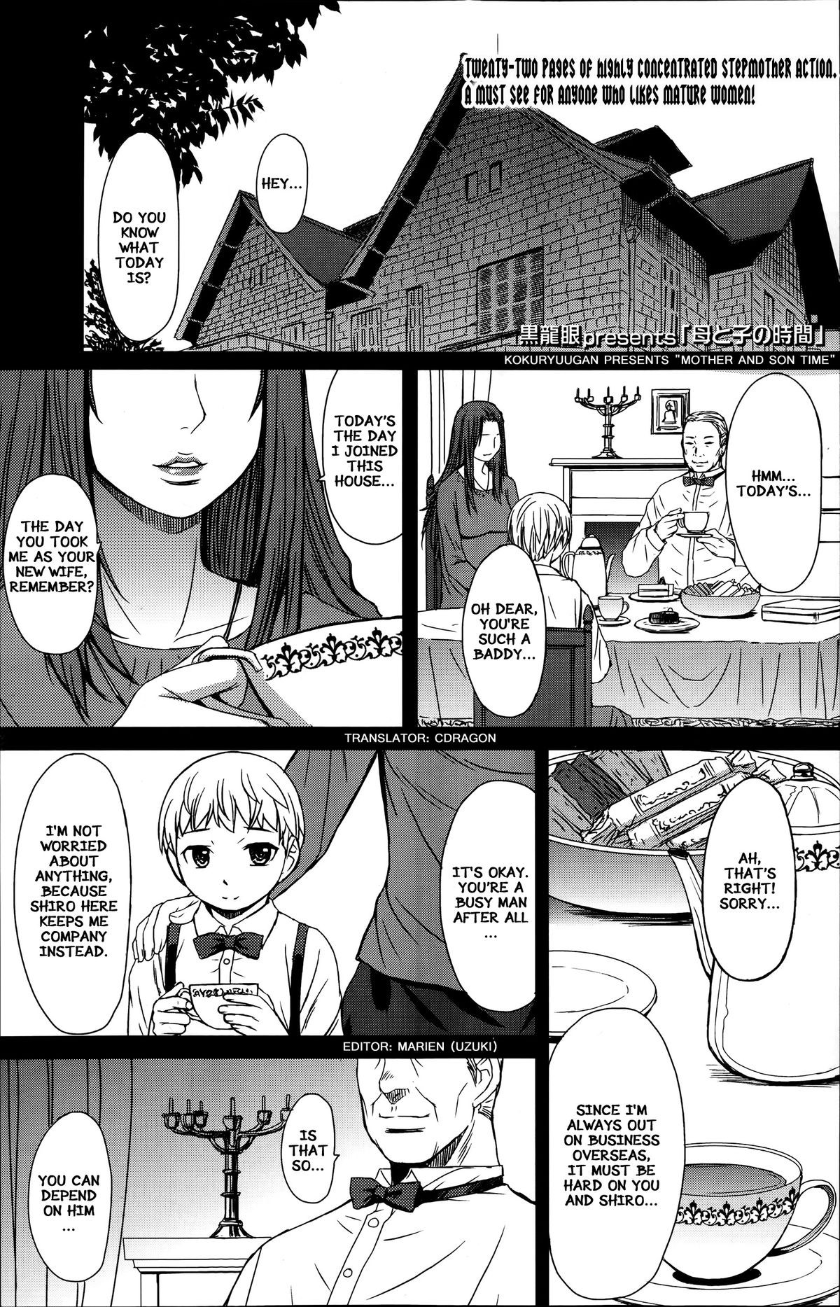 Haha to ko no Jikan | Mother and Son Time (Girls forM Vol. 06) {CDRAGON}
