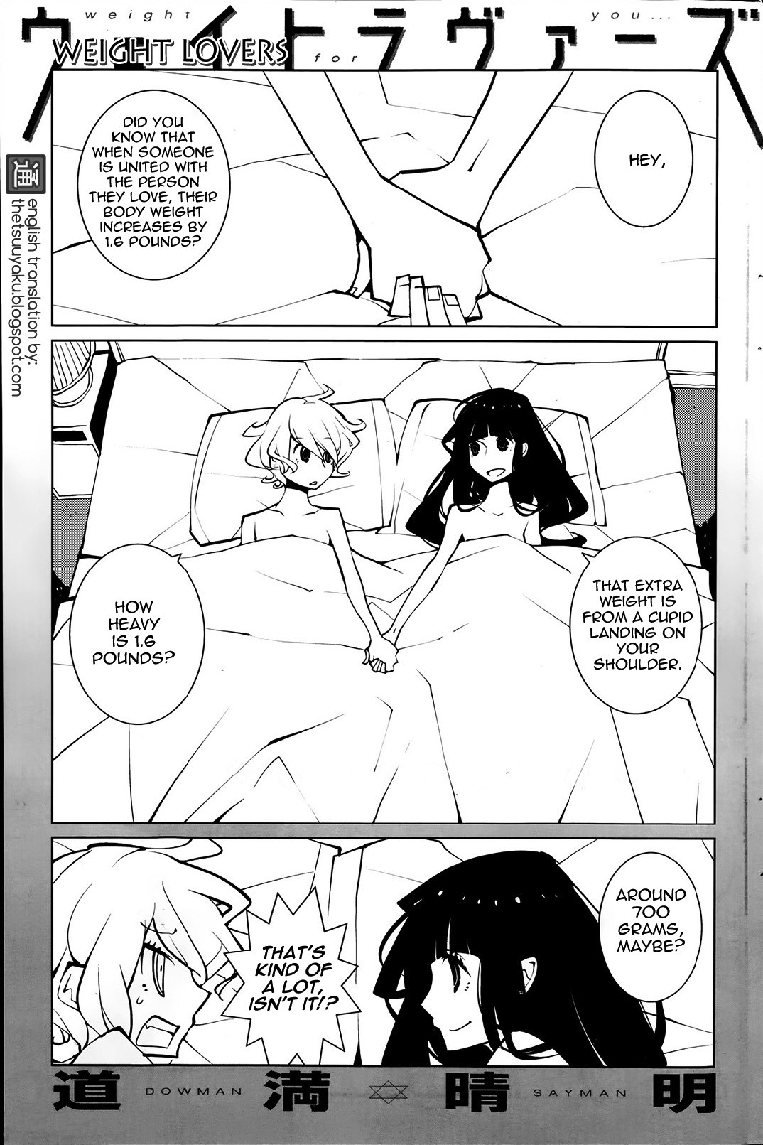 Weight Lovers (English) {thetsuuyaku}