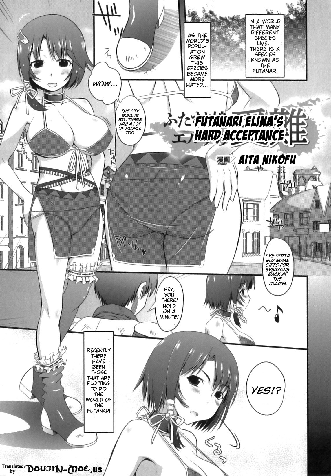 Futanari Musume Eruna no Junan | Futanari Elna's Hard Acceptance (Futanarikko Fantasia)