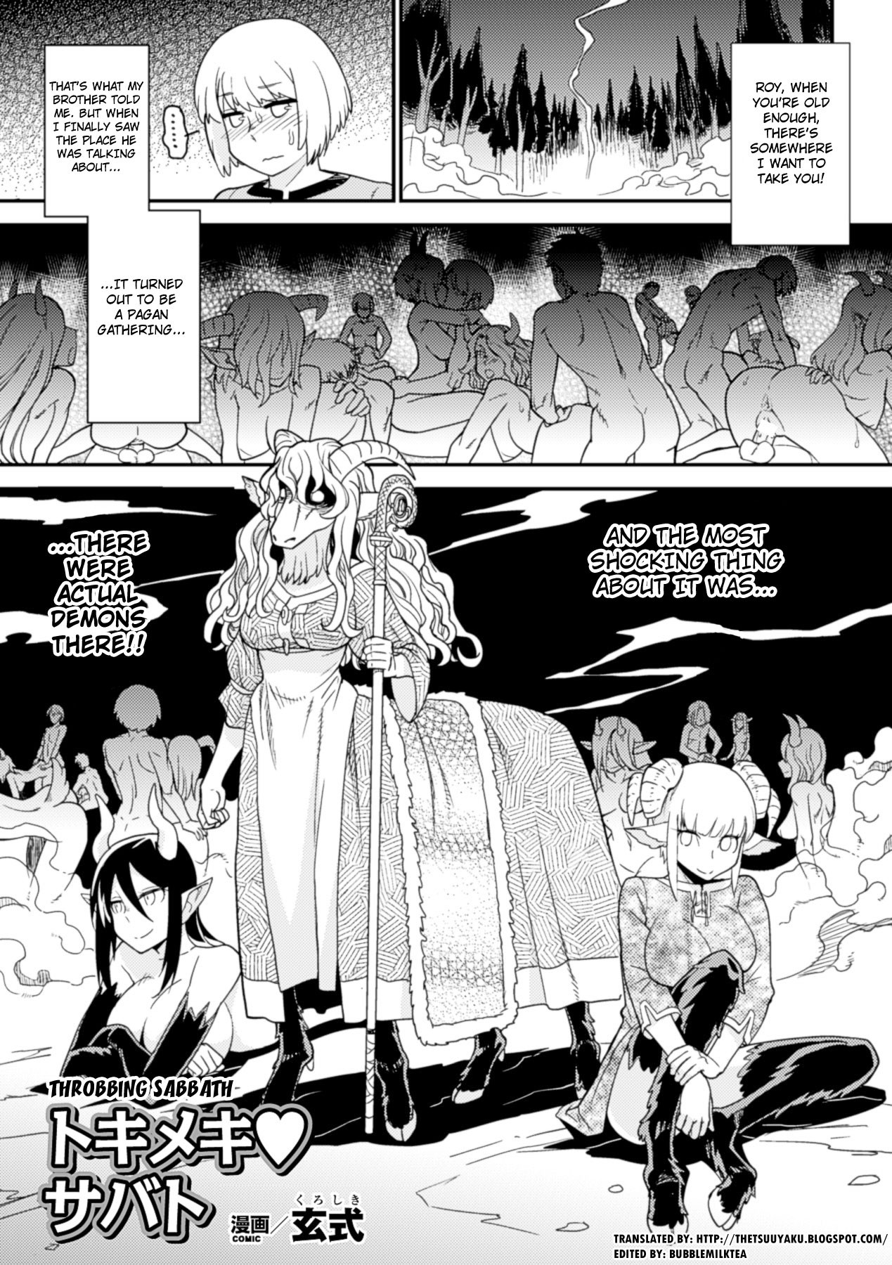 Tokimeki Sabbath | Throbbing Sabbath (Bessatsu Comic Unreal Monster Musume Paradise Digital Hen Vol. 6)
