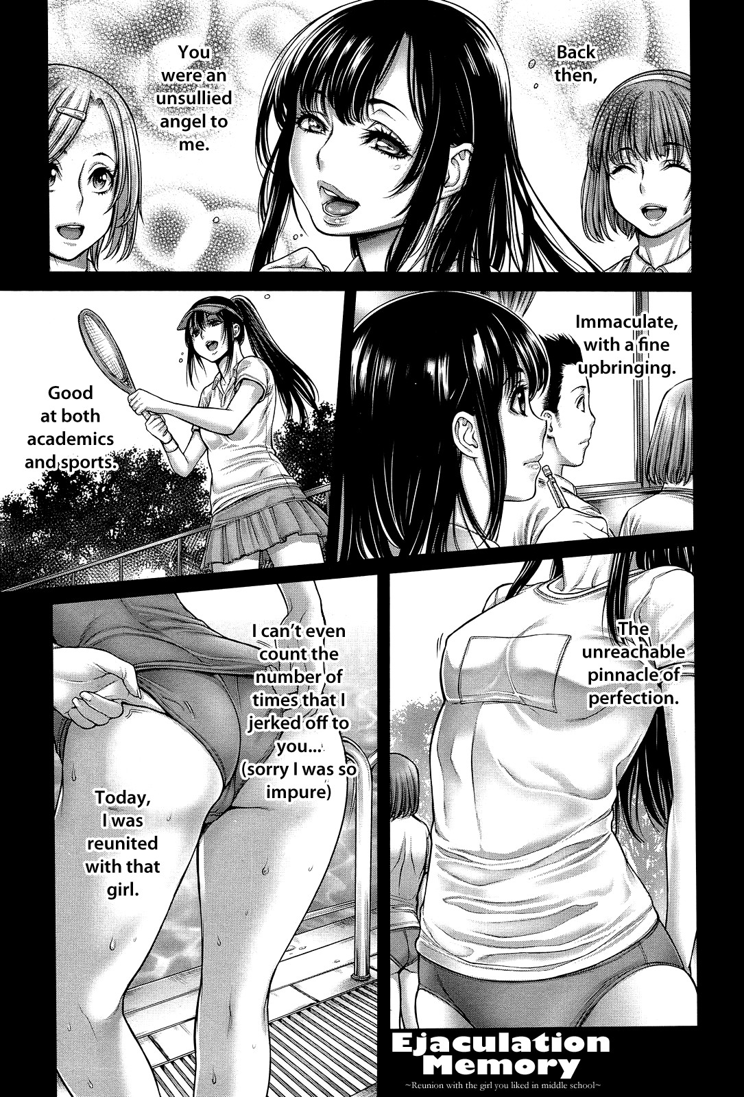 Omoide Shasei ~ Chuugaku Jidai ni Suki Datta Anoko to Saikai ~ | Ejaculation Memory (COMIC Anthurium 012 2014-04) {Batman}