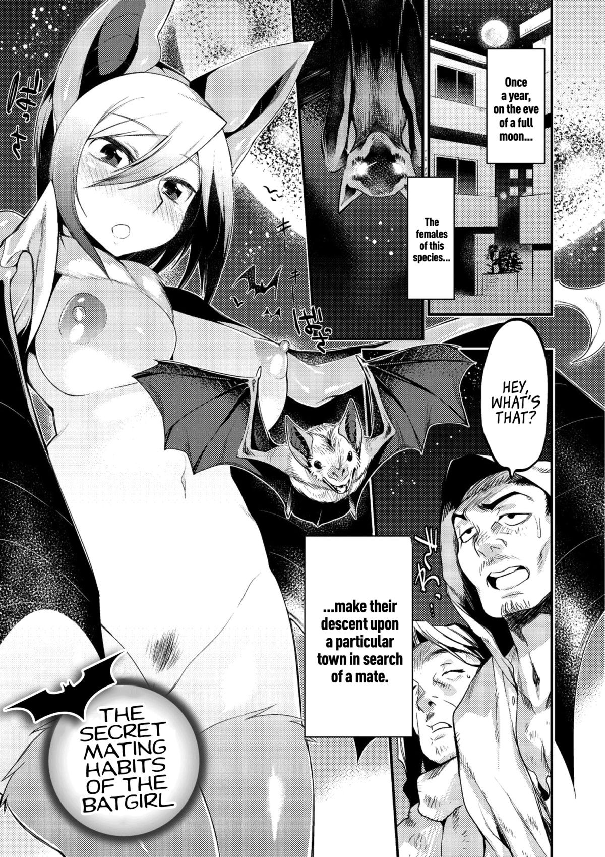 Jitsuroku! Koumori Onna-tachi no Hanshokuki | The Secret Mating Habits of the Batgirl (Comic Anthology QooPA Vol. 09)