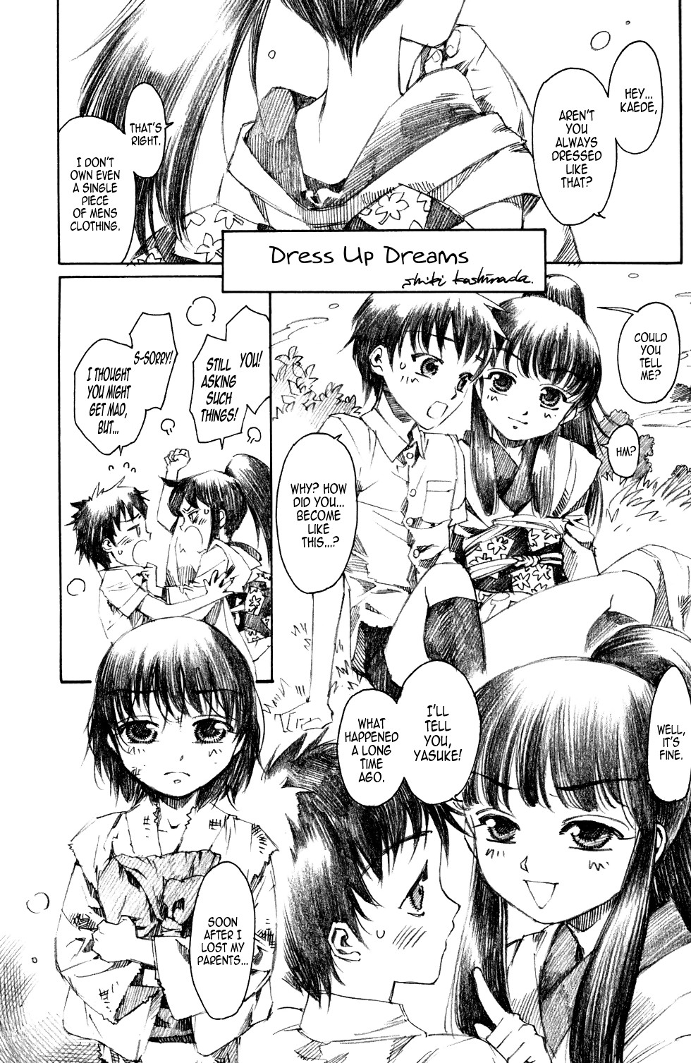Yosoohi no Yume | Dress Up Dreams (Shounen Iro Zukan 6 ~Namida Shounen~)