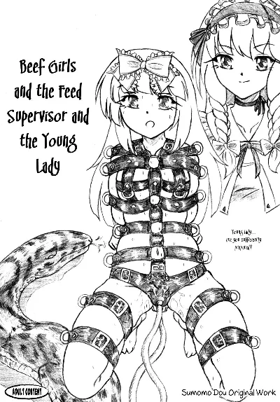 (C88) Gyuuniku Shoujo to Esagakari to Ojou-sama | Beef Girls and the Feed Supervisor and the Young Lady {J99814}