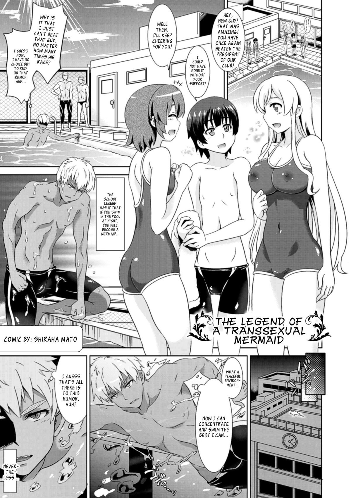 TS Mermaid Densetsu (Bessatsu Comic Unreal Nyotaika H wa Tomerarenai Digital Ban Vol. 2)