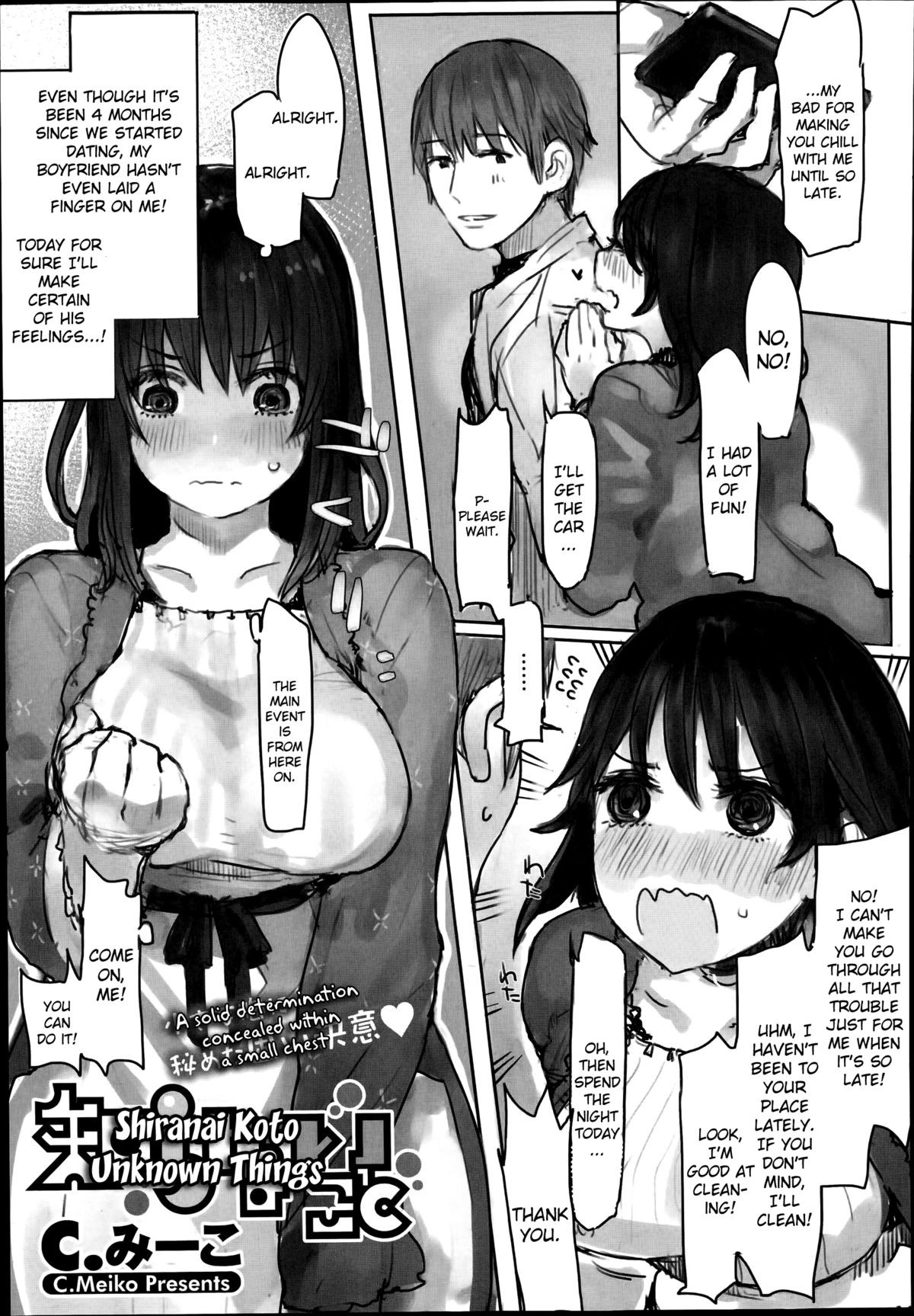 Shiranai Koto | Unknown Things (COMIC Megastore Alpha 2014-07)