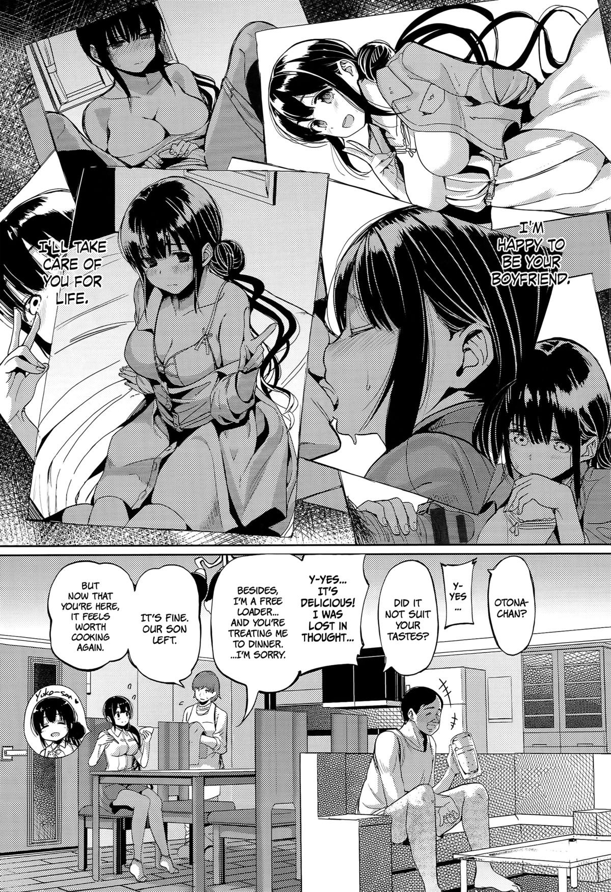 Oji-san to Watashi no Koibito Gokko | Oji-san And I Are Pretend Lovers (COMIC Kairakuten 2014-08)