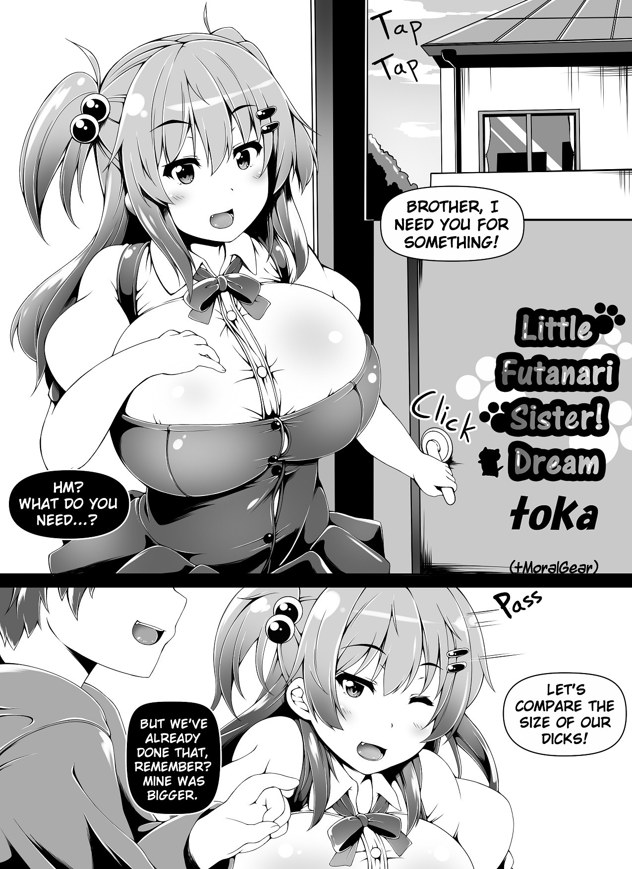 Little Futanari Sister Dream (english/japanese)