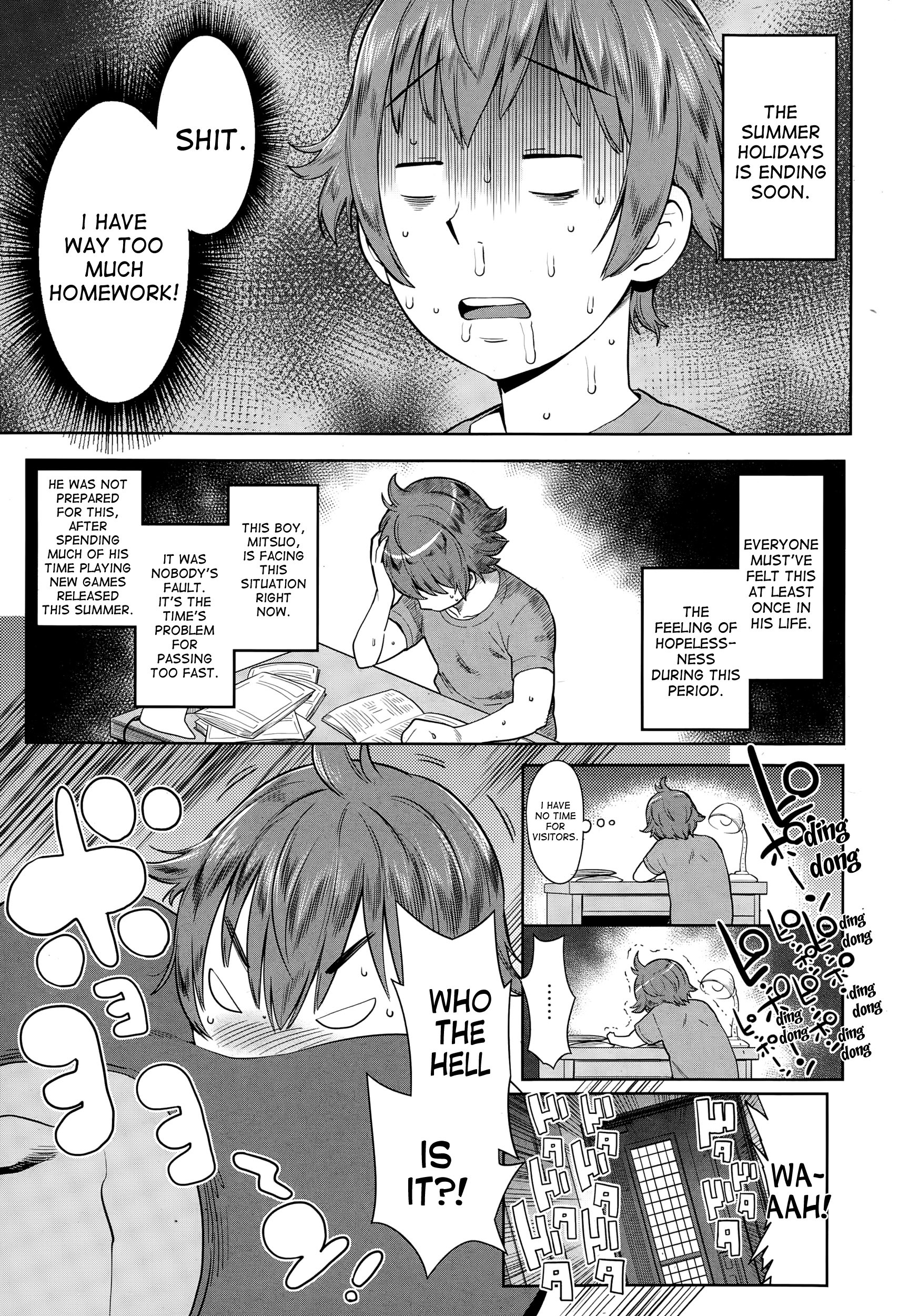 Natsu no Owari ni Ijiwaru Nee-chan - My mean elder sister at the end of summer. (Manga Bangaichi 2015-03)