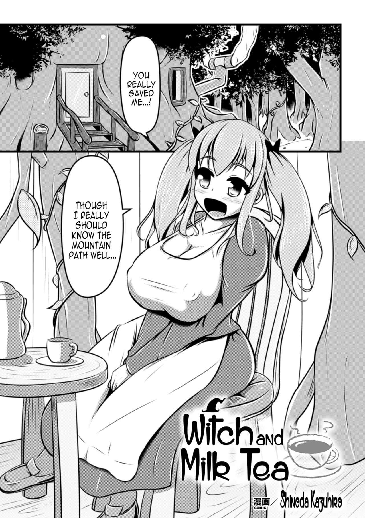 Majo to Mirukuru Ti | Witch and Milk Tea (2D Comic Magazine Nipple Fuck de Acme Jigoku! Vol. 1)