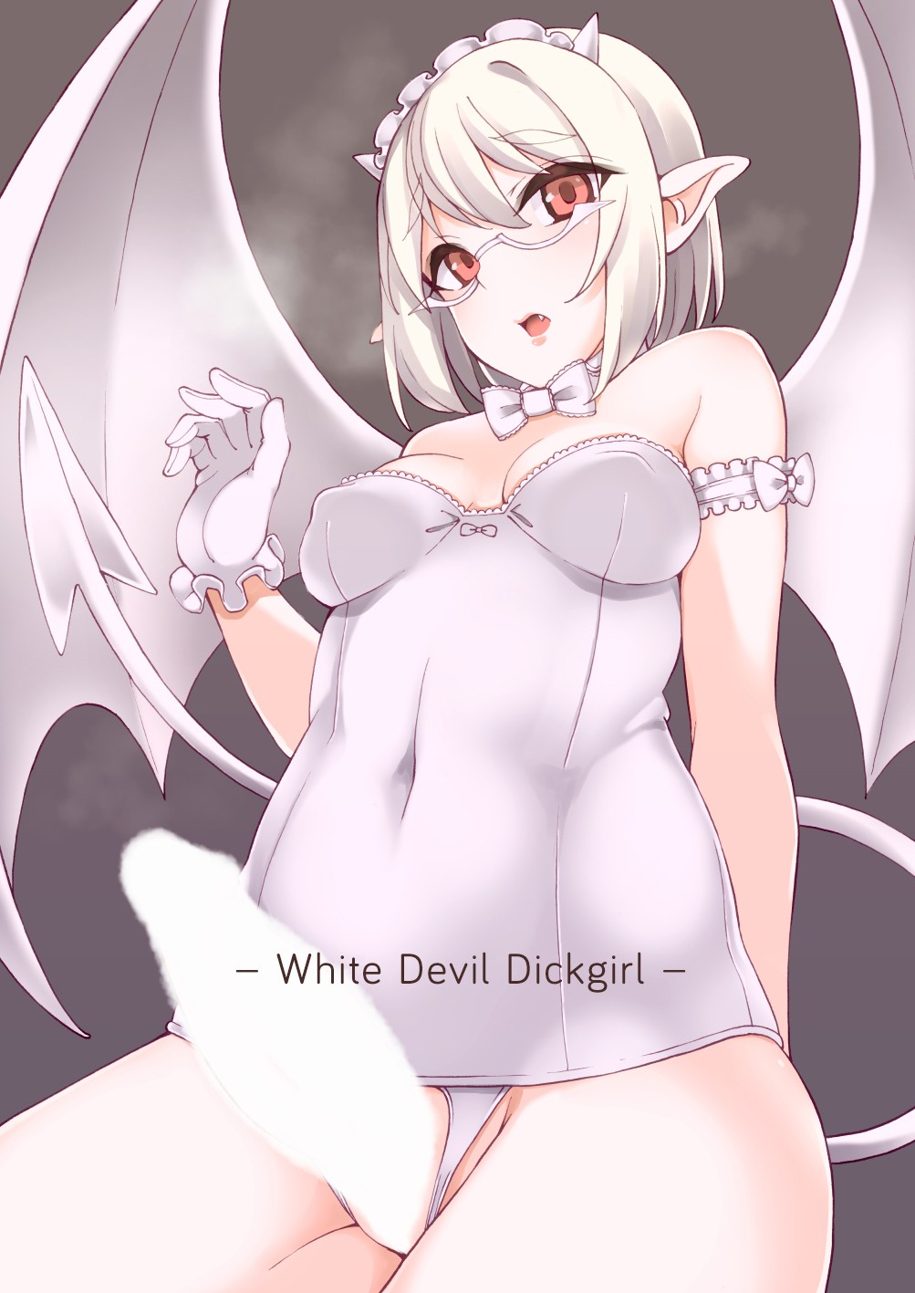 Shiro Futa Devil | White Devil Dickgirl =SW=