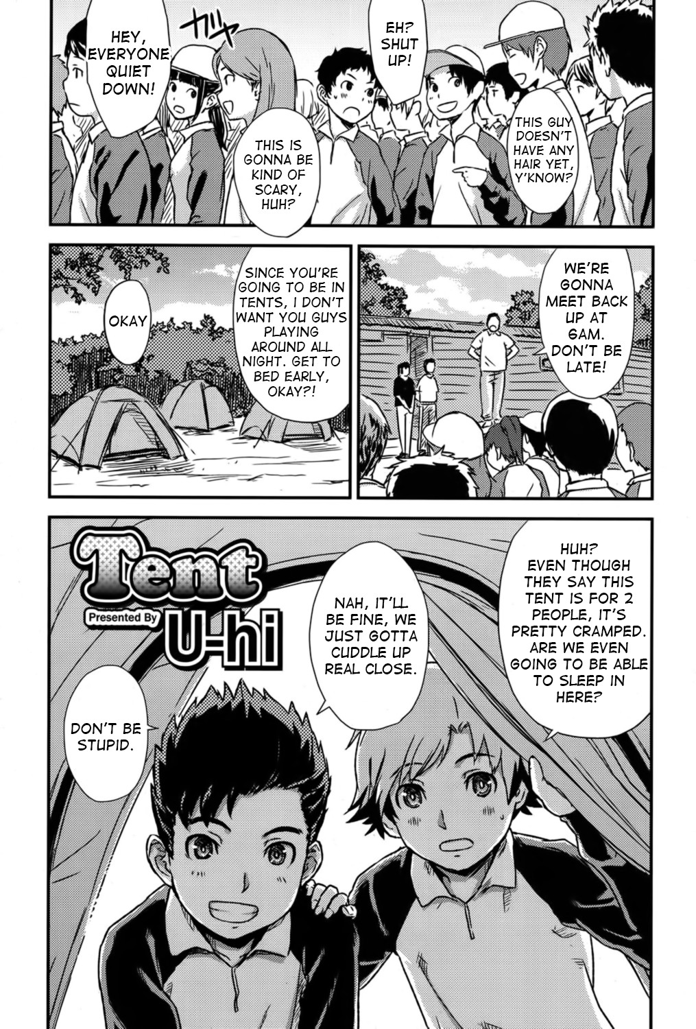 Tent (Koushoku Shounen Vol. 06)