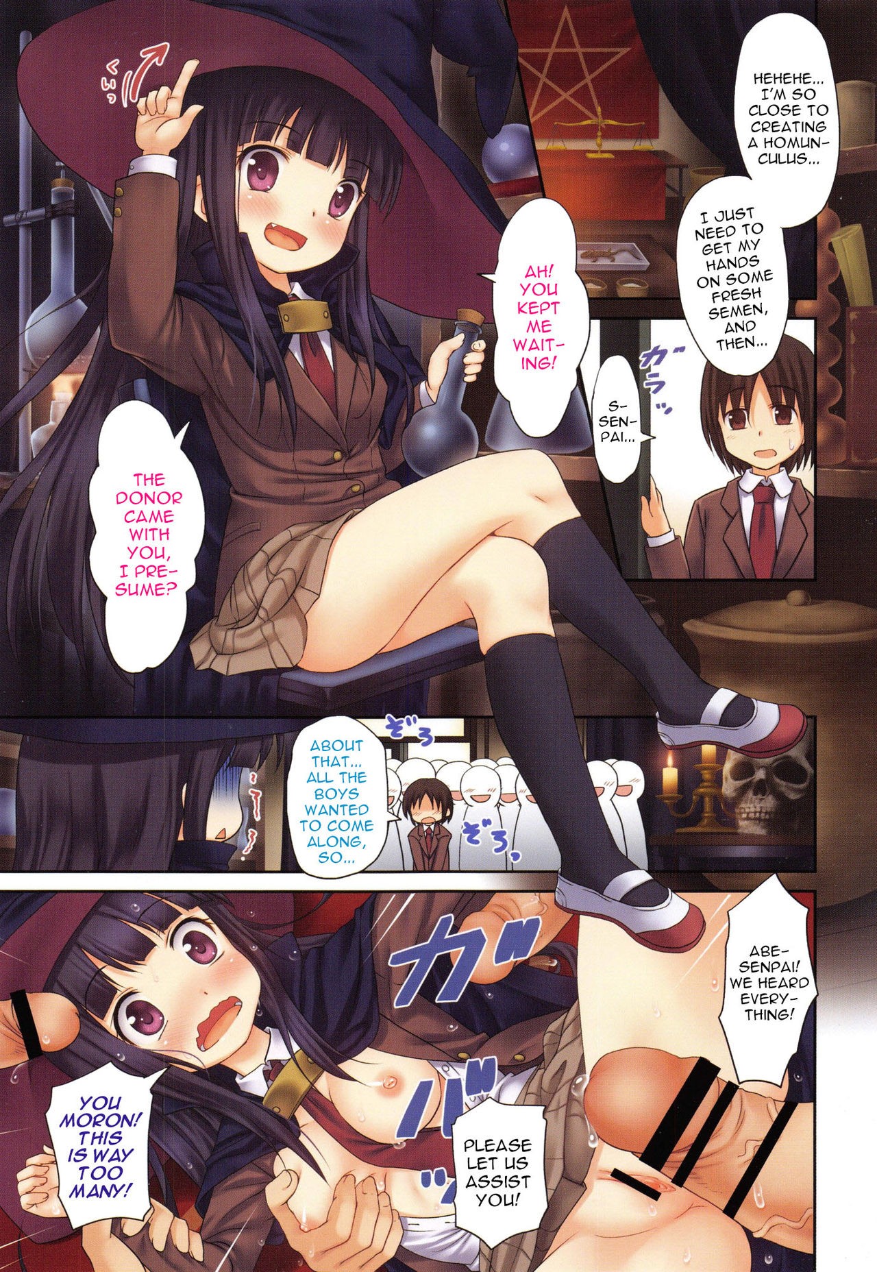 Sakusei no Renkinjutsushi | Semen Milking Alchemist (Loli Bocchi.)