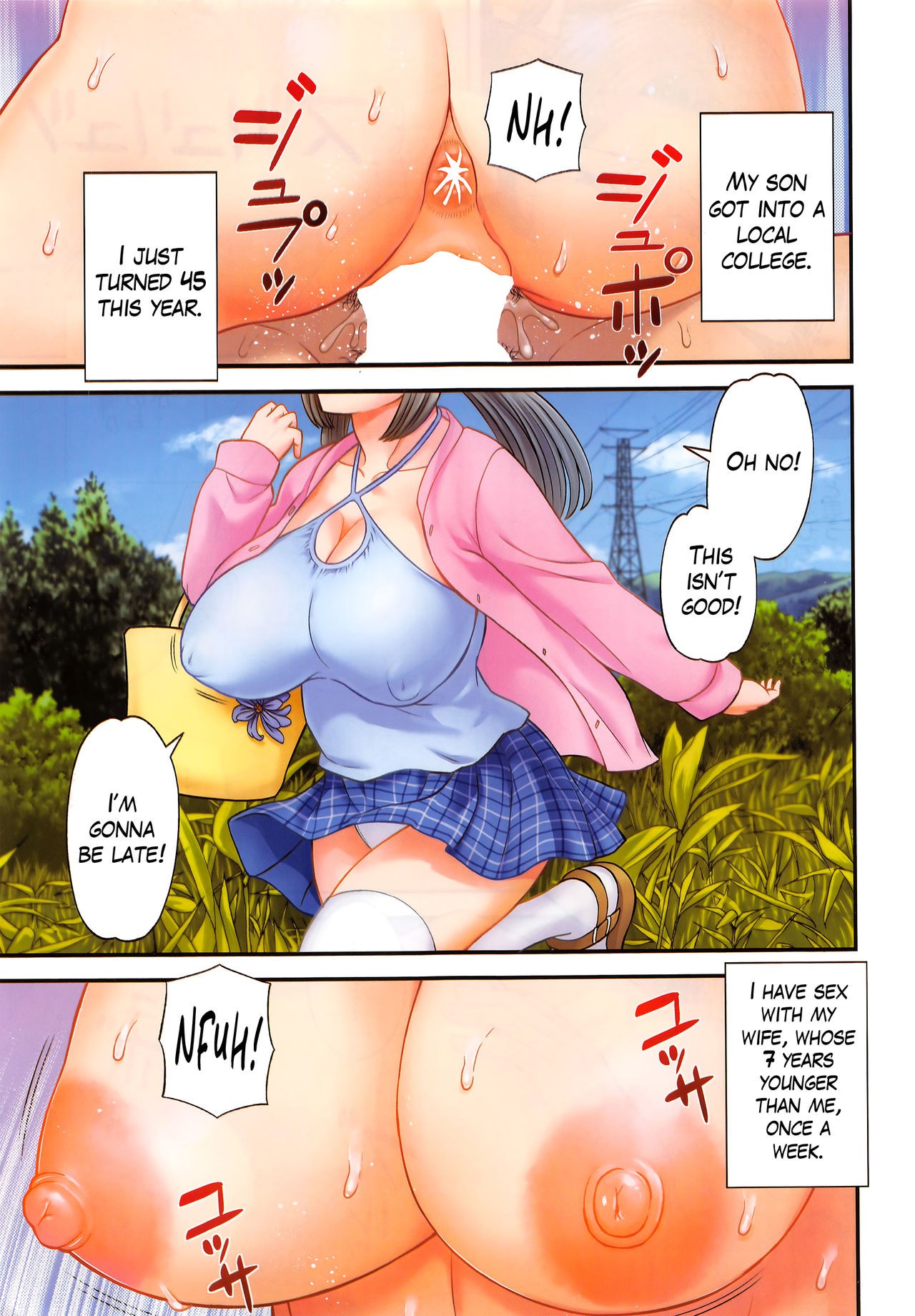Megumi-san wa Musuko no Kanojo Ch.1-4
