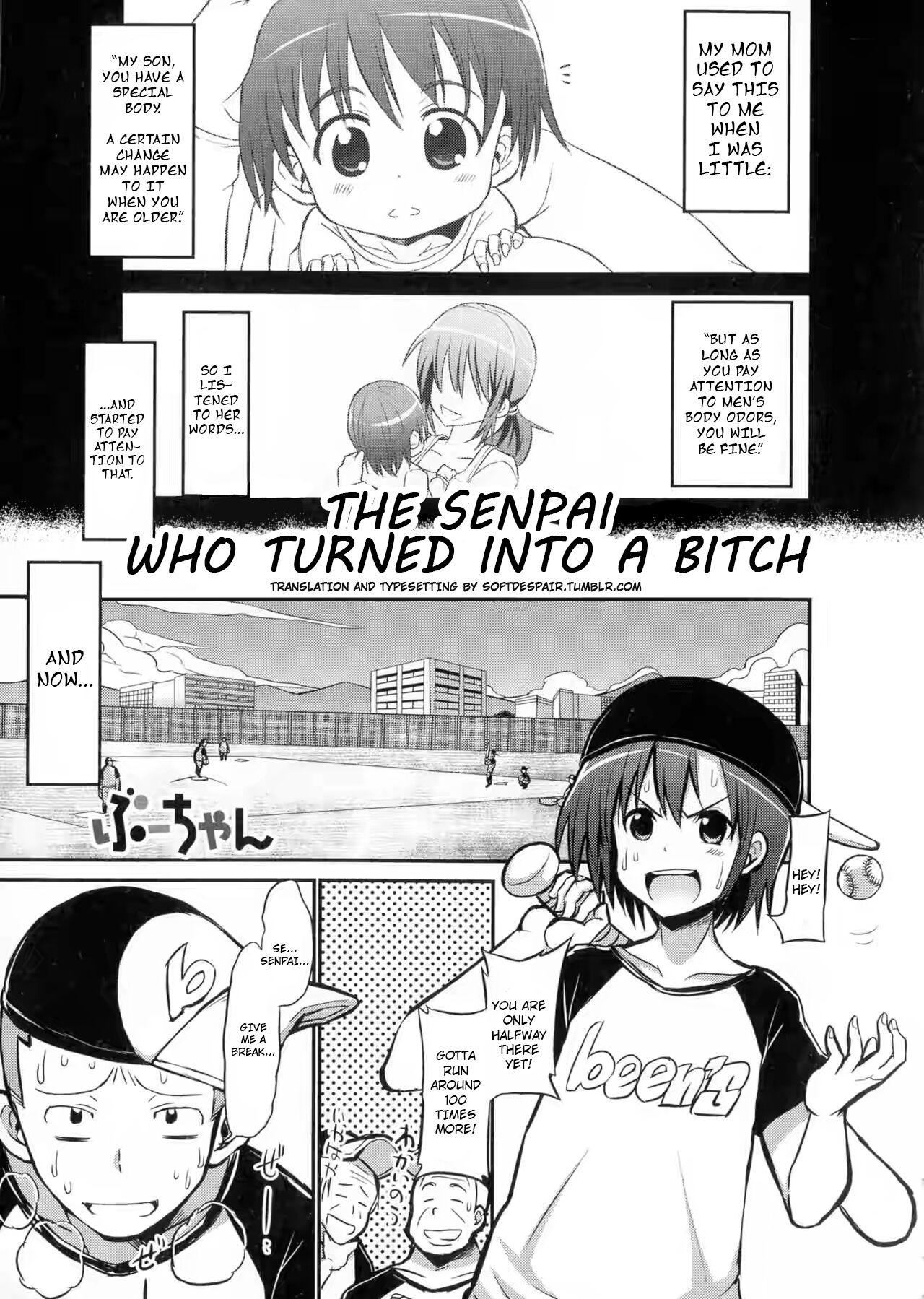 Bitch-ka Shita Senpai | The Senpai who turned into a bitch (Nyotaika Happiness!)