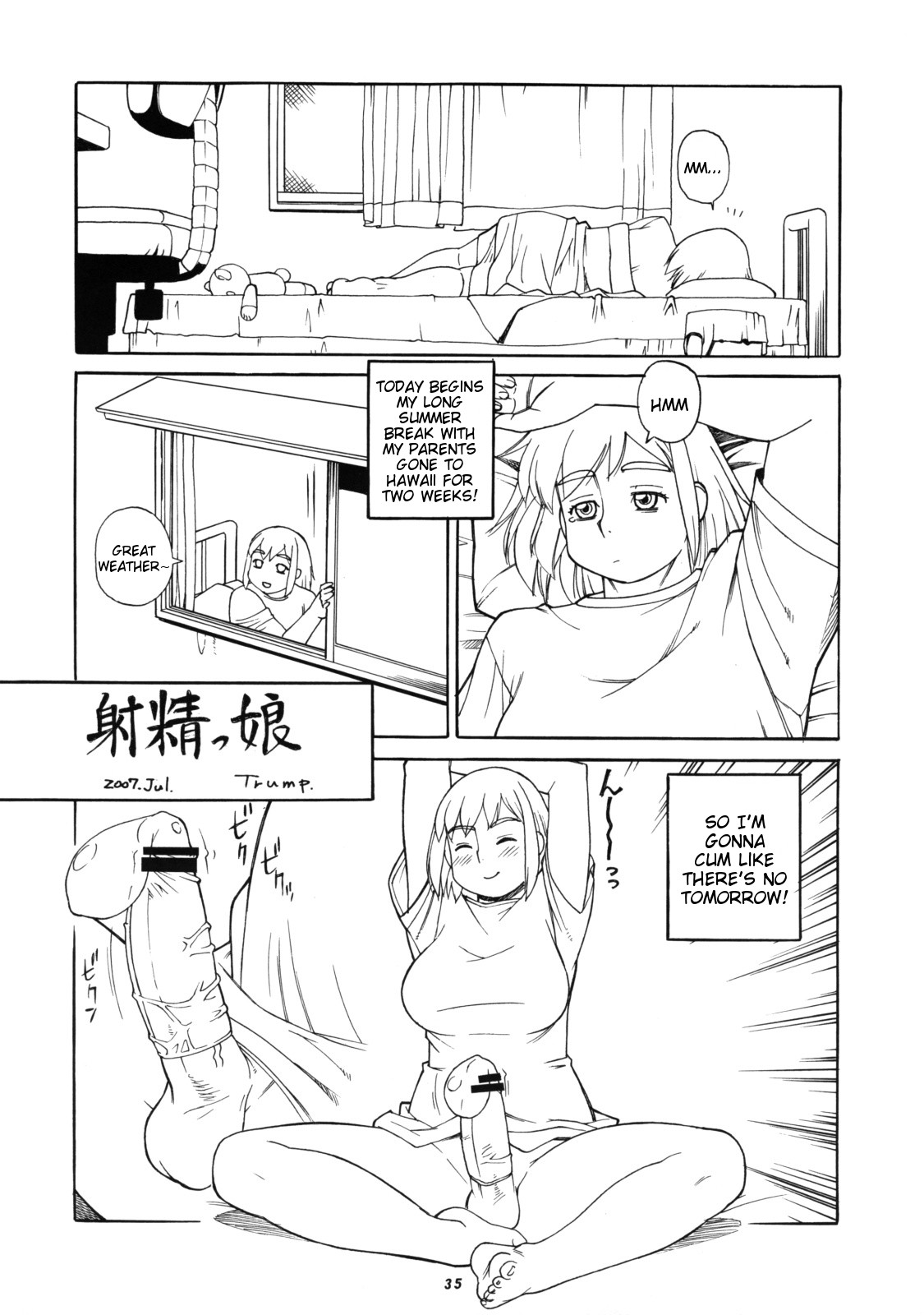 Futanari Masturbation Festival  1 (English)
