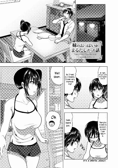Imouto no Oppai ga Marudashi Datta Hanashi 4.5 (Marudashi x Sister)