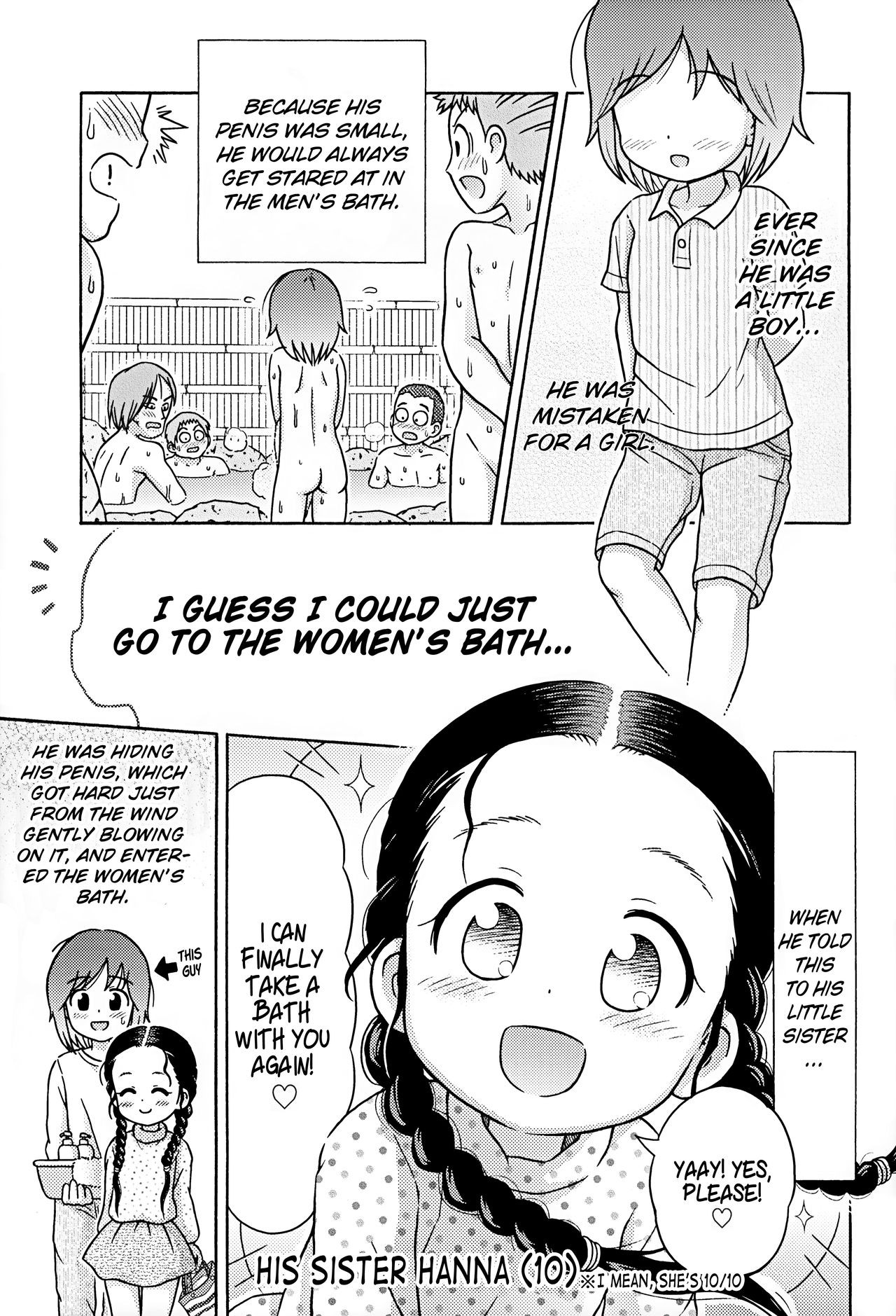 (C84) Omoi Kitte Imoto to Onnayu ni Haitte Mita | I went to the women's bath with my little sister