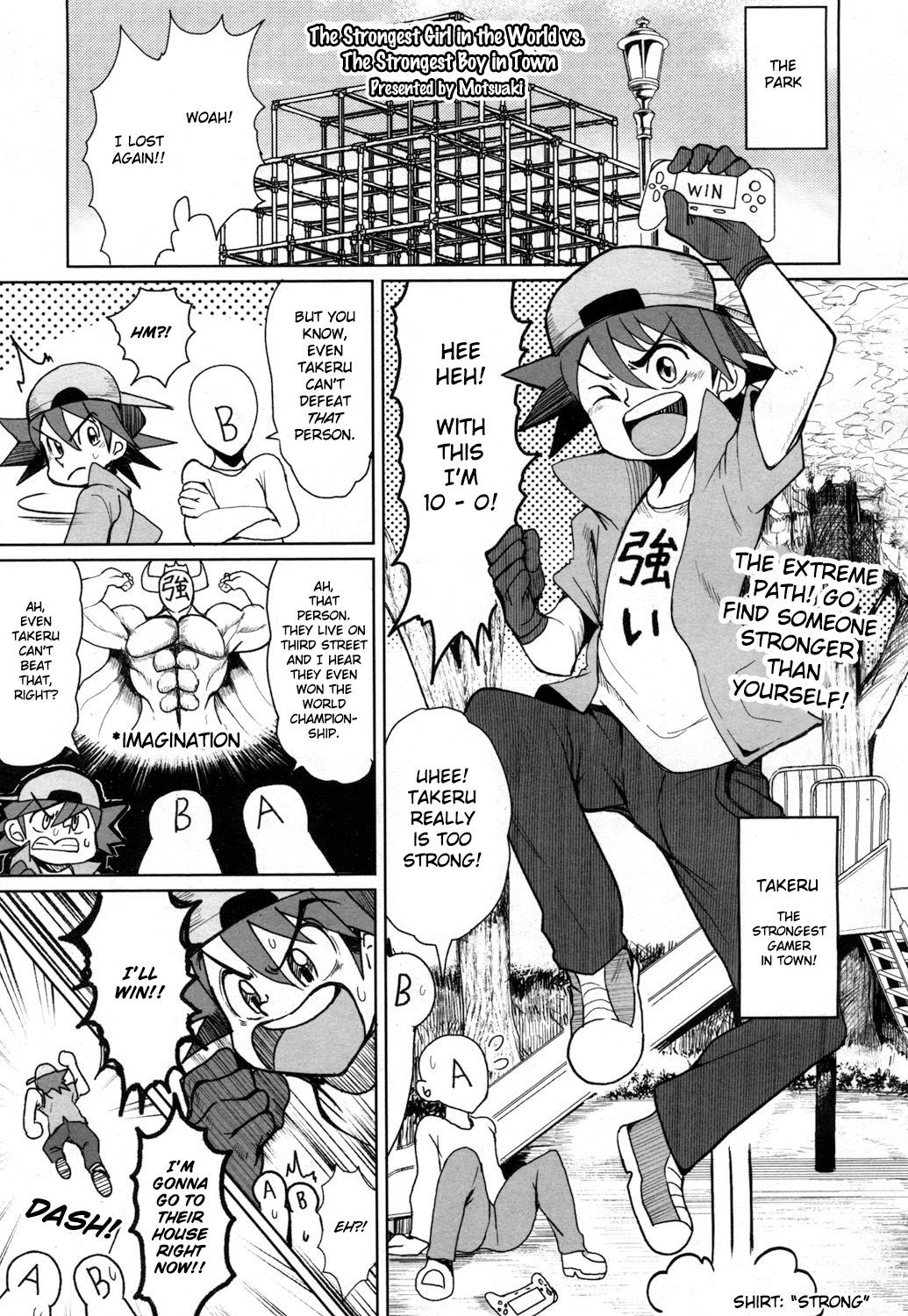 Sekai Saikyou no Onna VS Chounai Saikyou no Shounen | The Strongest Girl in the World vs. The Strongest Boy in Town (Girls for M Vol. 15)