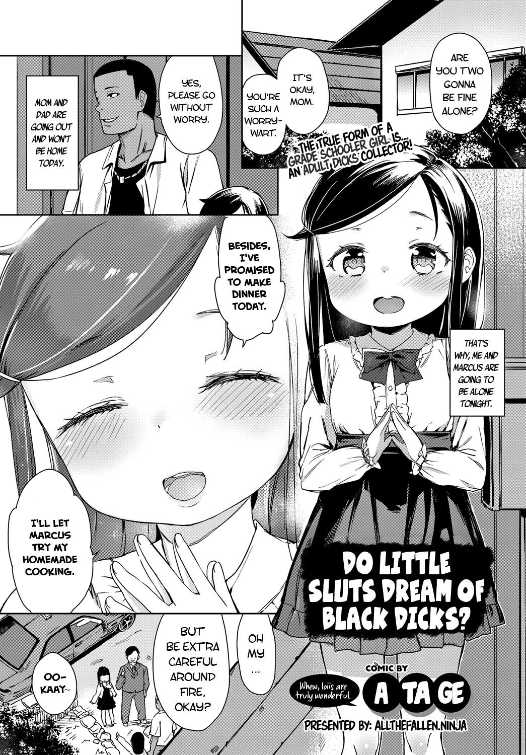 Bitch Youjo wa Kokujin Chinpo no Yume o Miru ka? | Do Little Sluts Dream of Black Dicks? (COMIC BAVEL 2017-02)