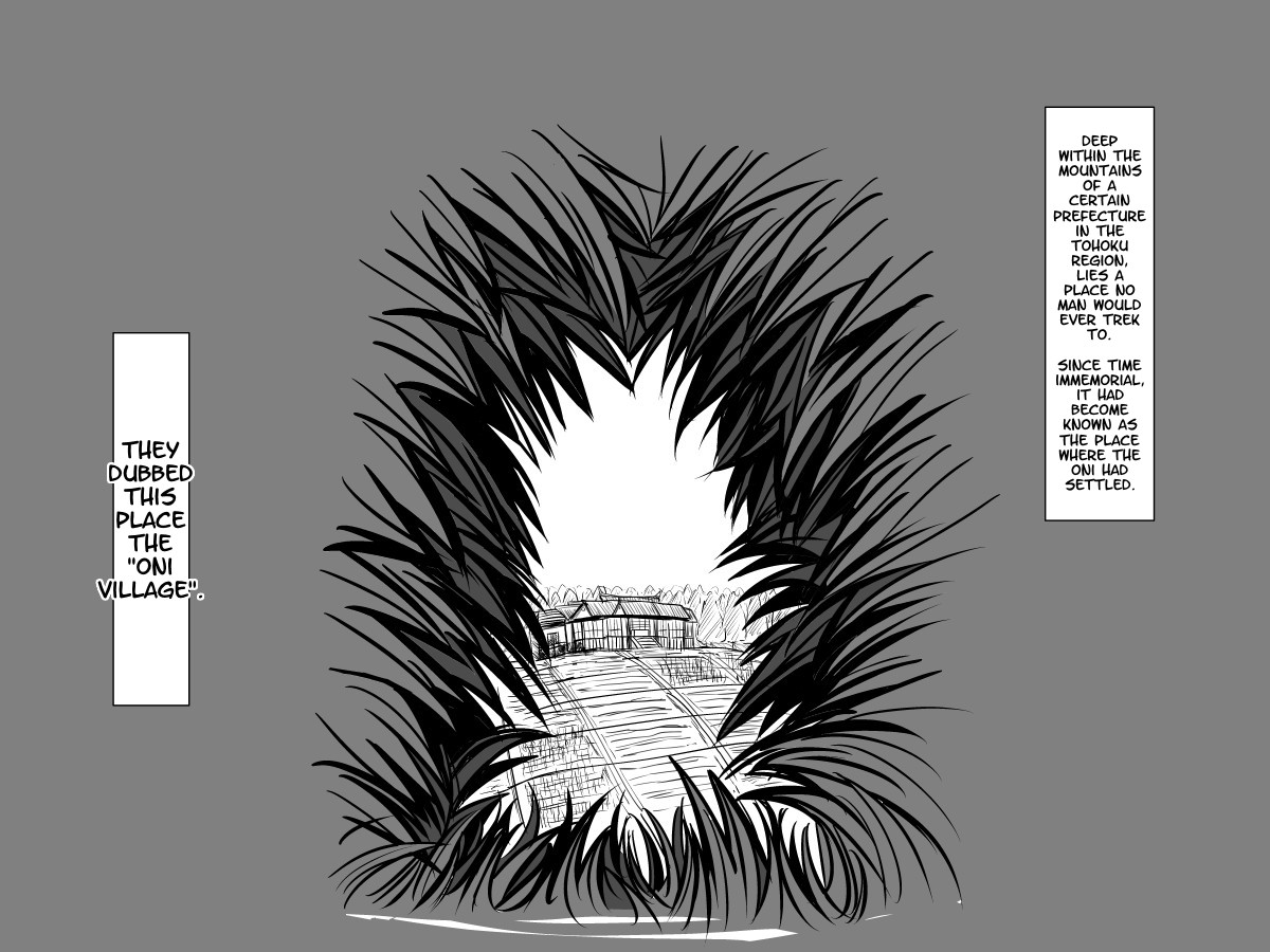 Oni no Sato no Ningen no Bouya ~Asaburo Hen~ | The Human Boy in the Oni Village ~Morning Bath Chapter~ {Hennojin}