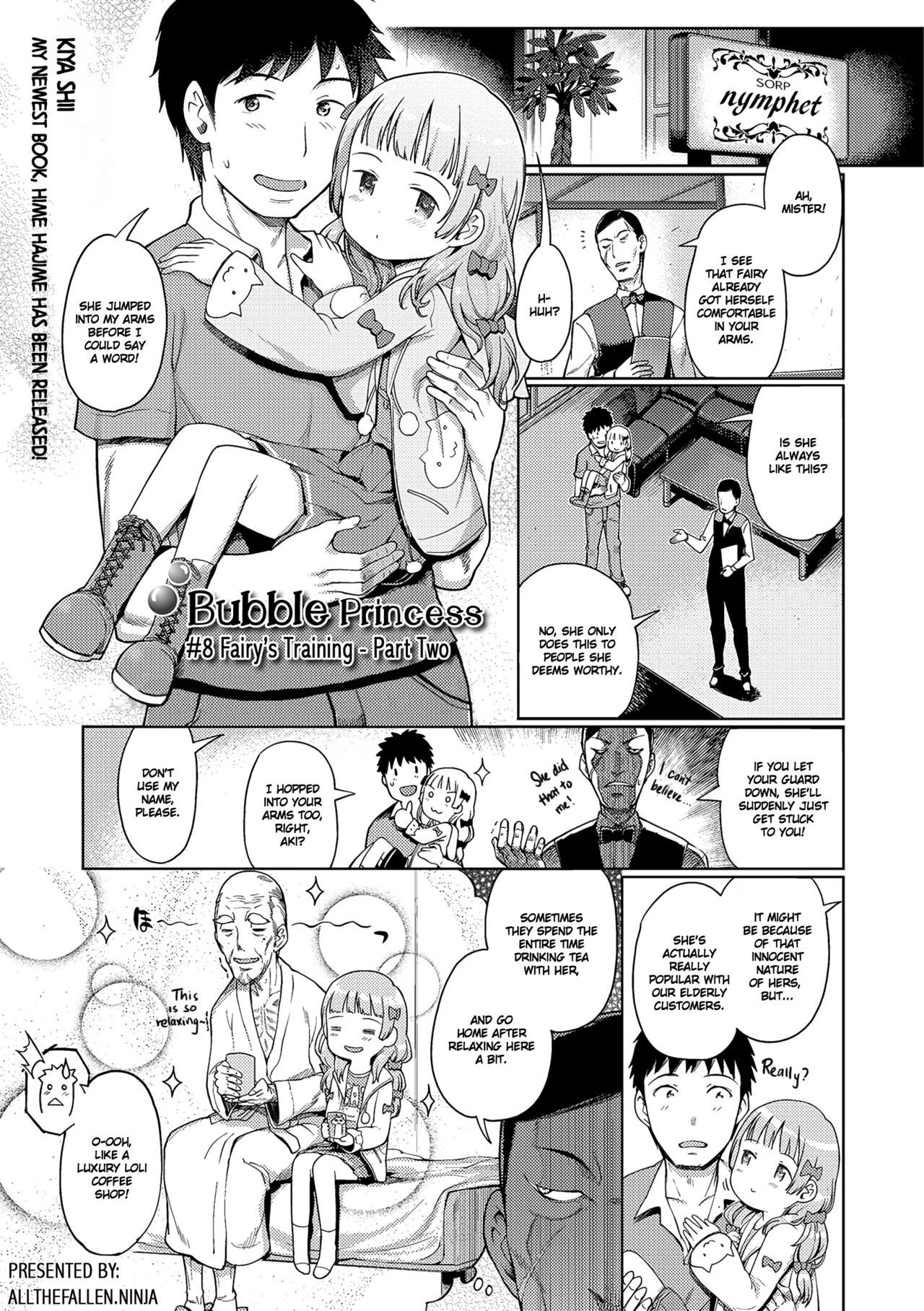 Awa no Ohime-sama # 8 Fairy no Shinjin Kenshuu Futatabi? | Bubble Princess #8 Fairy's training - part two (Digital Puni Pedo! Vol. 08)