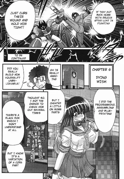 Sailor Fuku ni Chiren Robo Yokubou Kairo | Sailor uniform girl and the perverted robot Ch. 6