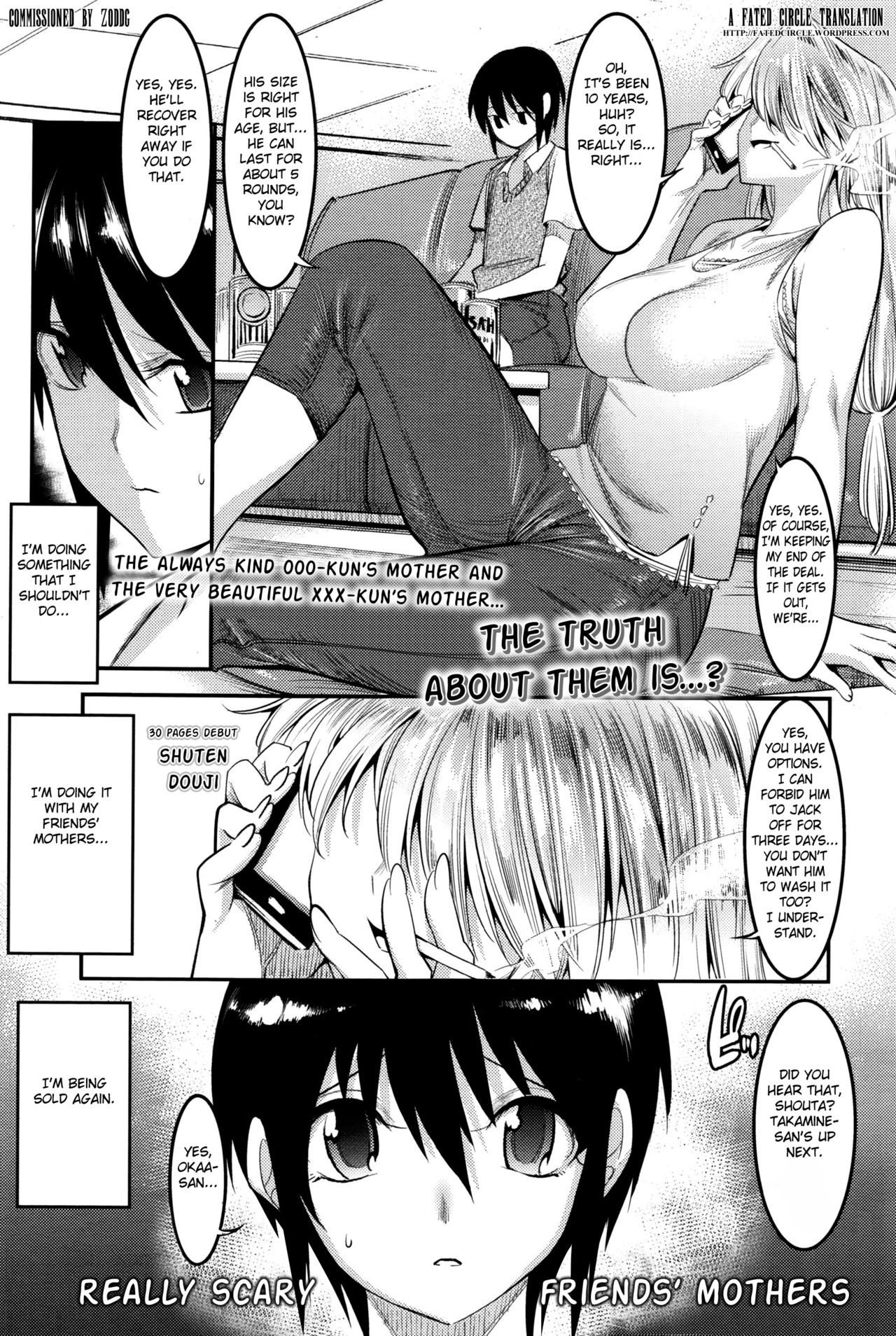 Hontou wa Kowai Tomodachi no Okaa-san | Really Scary Friends' Mothers (Girls ForM Vol.11)