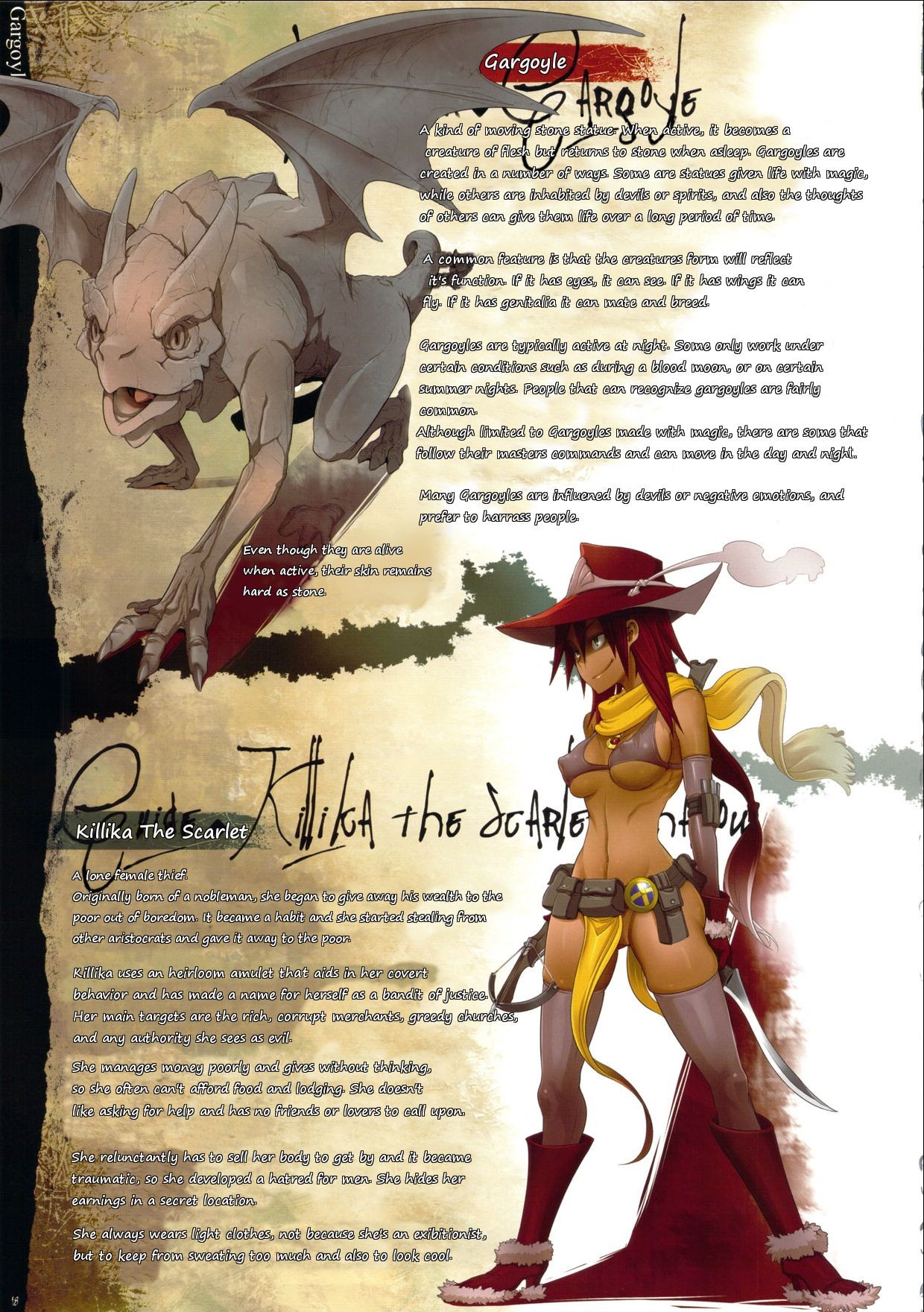 (C82) Gargoyle (Bestiary II -Monster Daihyakka-)