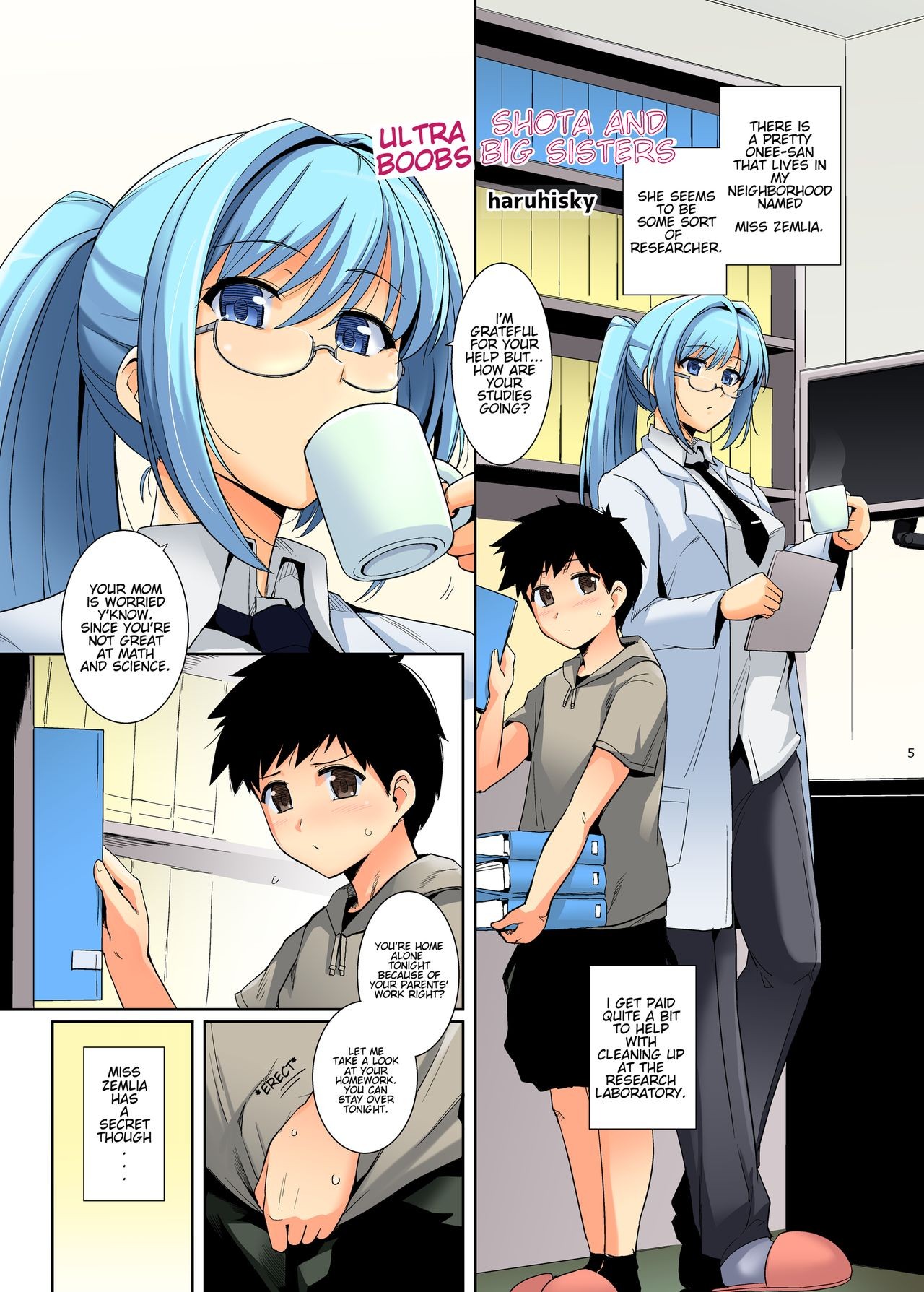 Shota to Chounyuu Onee-san-tachi (Chounyuu Goudou)