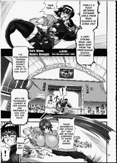 REBIS Cat's grace, Herm's strength (AMI Jiyuuchou Ni Futanarisuto)