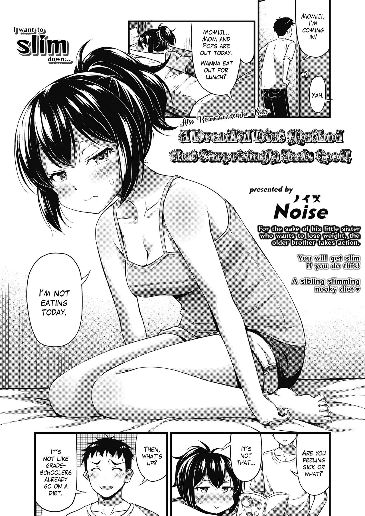 Okosama ni mo Osusume Odoroku Hodo Kimochi Ii Kyoui no Diet Jutsu | Also Recommended for Kids: A Dreadful Diet Method that Surprisingly Feels Good (COMIC LO 2019-10)