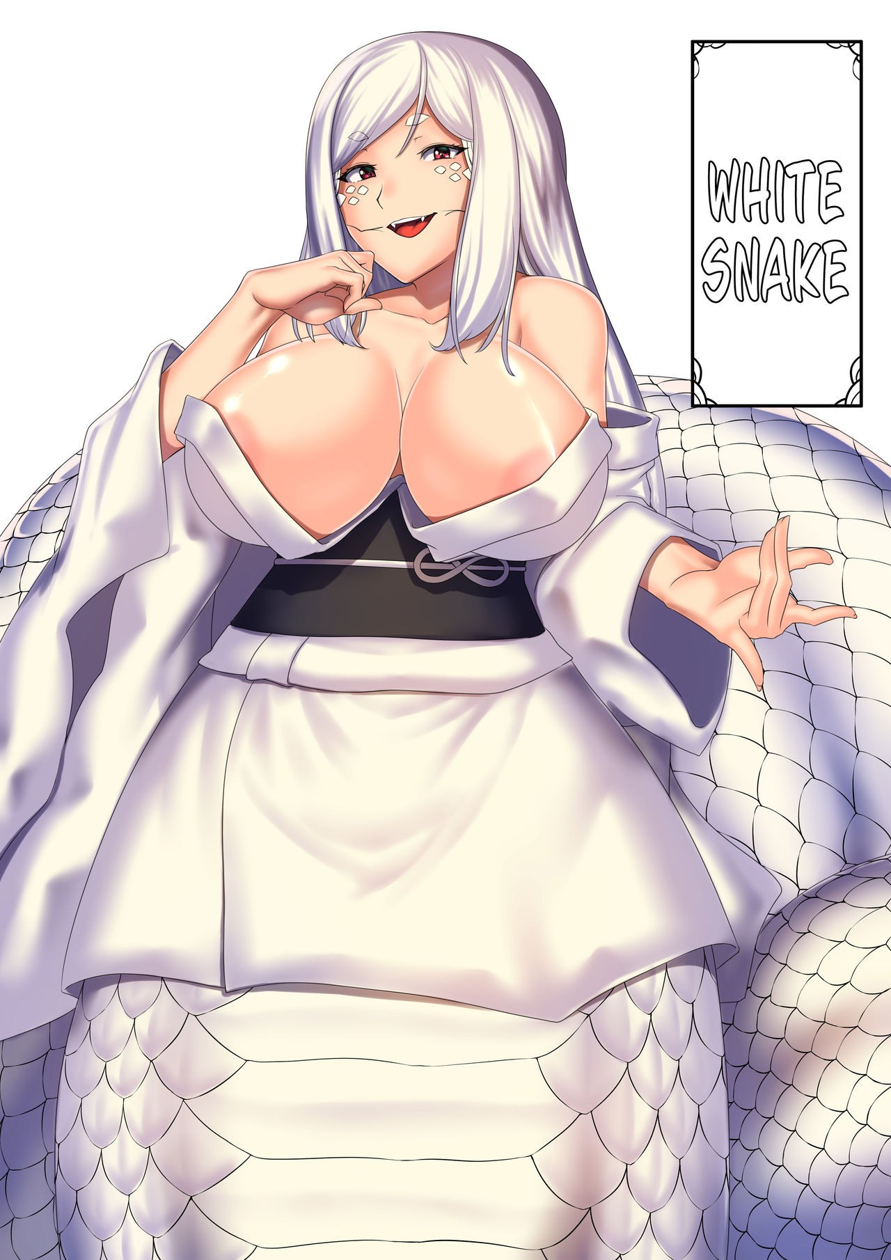 Shirohebi-san ni | White Snake {Hennojin}