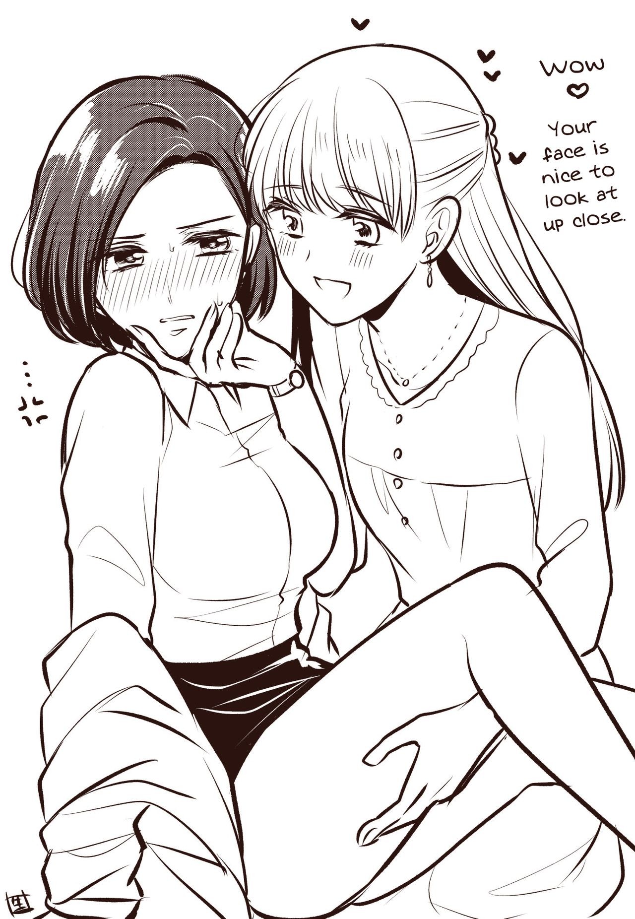 Tougou-san and Sayama-san's White Day + Twitter stuff {WSDHANS}