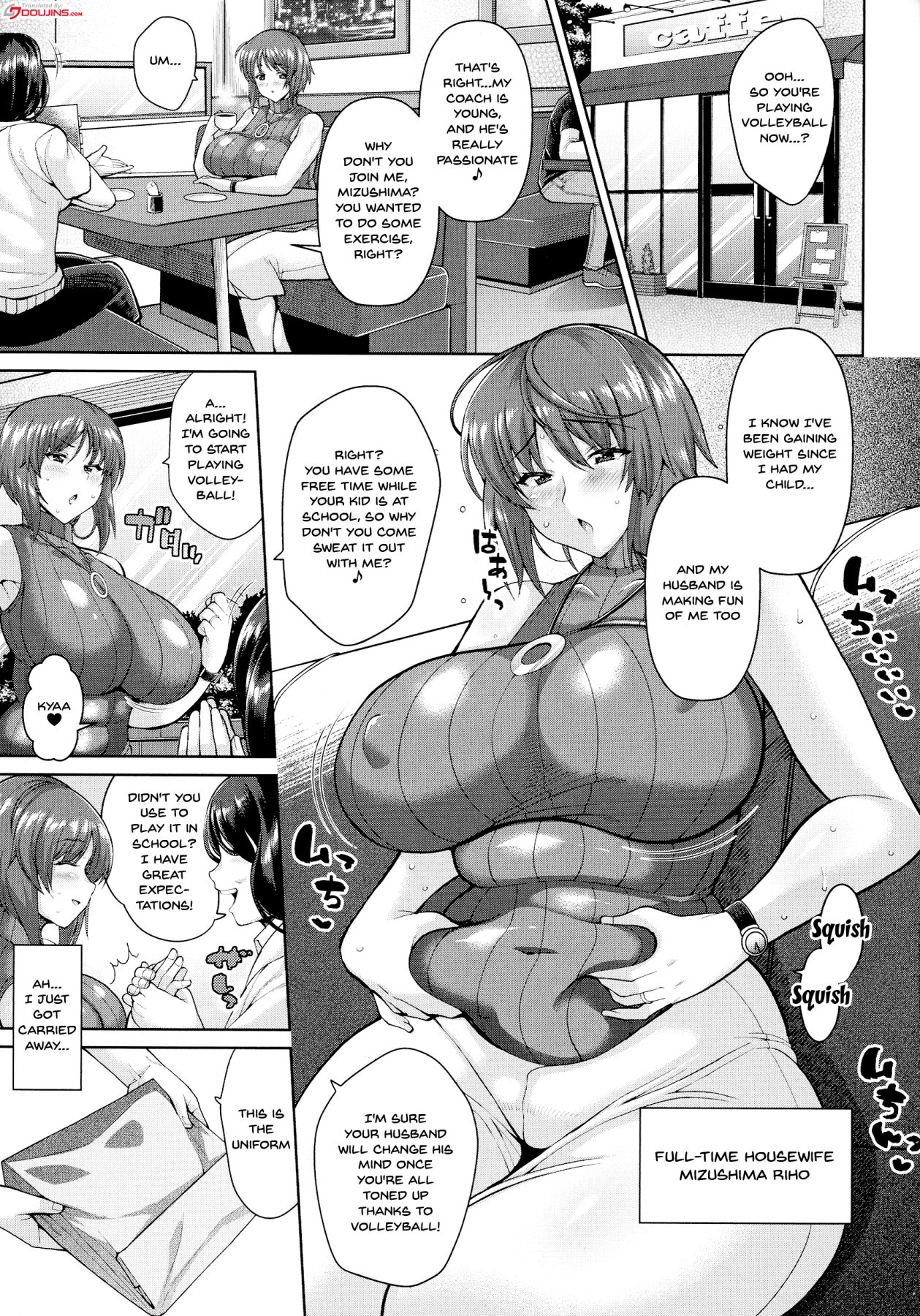 Mama-san barē no Sukebena Hirusagari | Getting Hot and Sweaty With My Friend's Lewd Mom (ANGEL Club 2019-10) {Doujins.com}