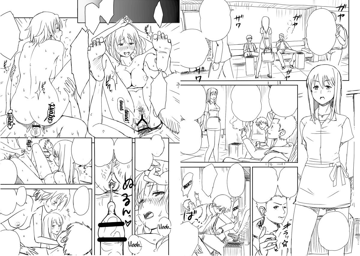 Kareshi no Me no Mae de Anal Kaihatsu Sareru + Omake {Hennojin+desudesu}