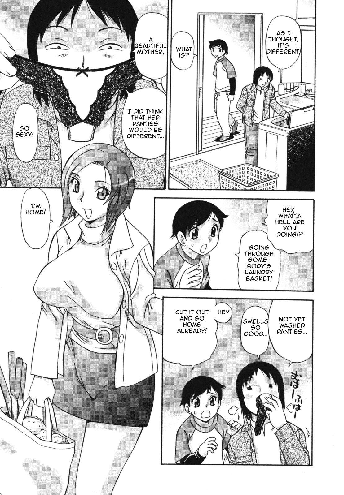 Tetsudau Mama | Helper Mother (Boshi Nureta Ichiya)