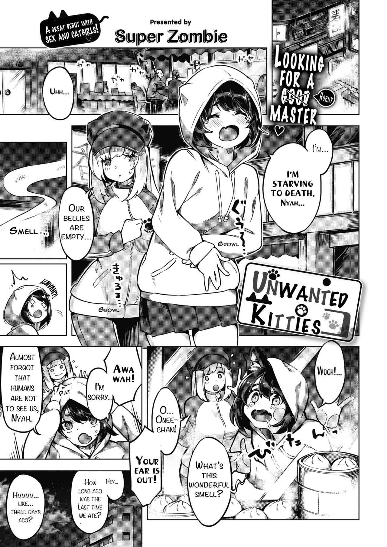 Oshikake Nyanko | Unwanted Kitties (COMIC Kairakuten BEAST 2020-07)