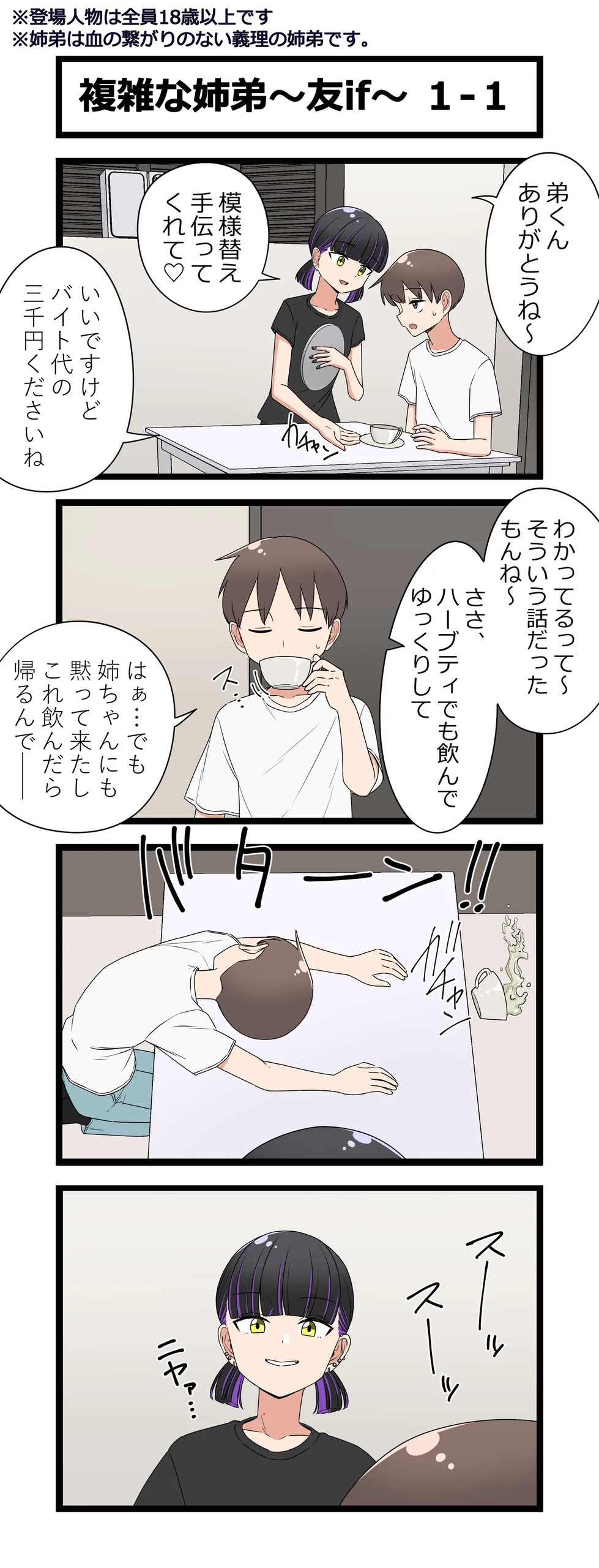 複雑な姉弟～友if～