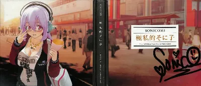Sonicomi Limited Edition Super Sonico Private Book