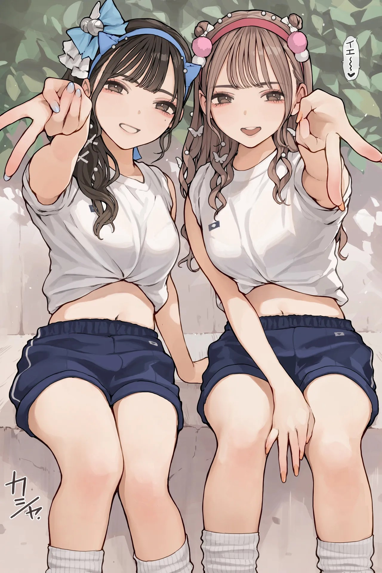 体育祭ギャル