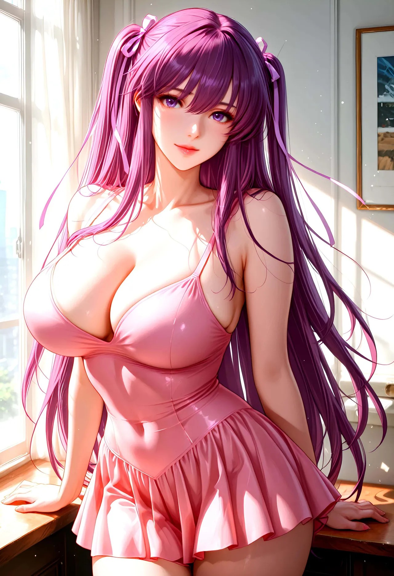 - Shiina Miyu (AI Generated) portrait